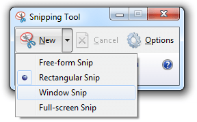 print screen snipping tool