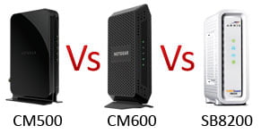 comcast xfinity cable modems